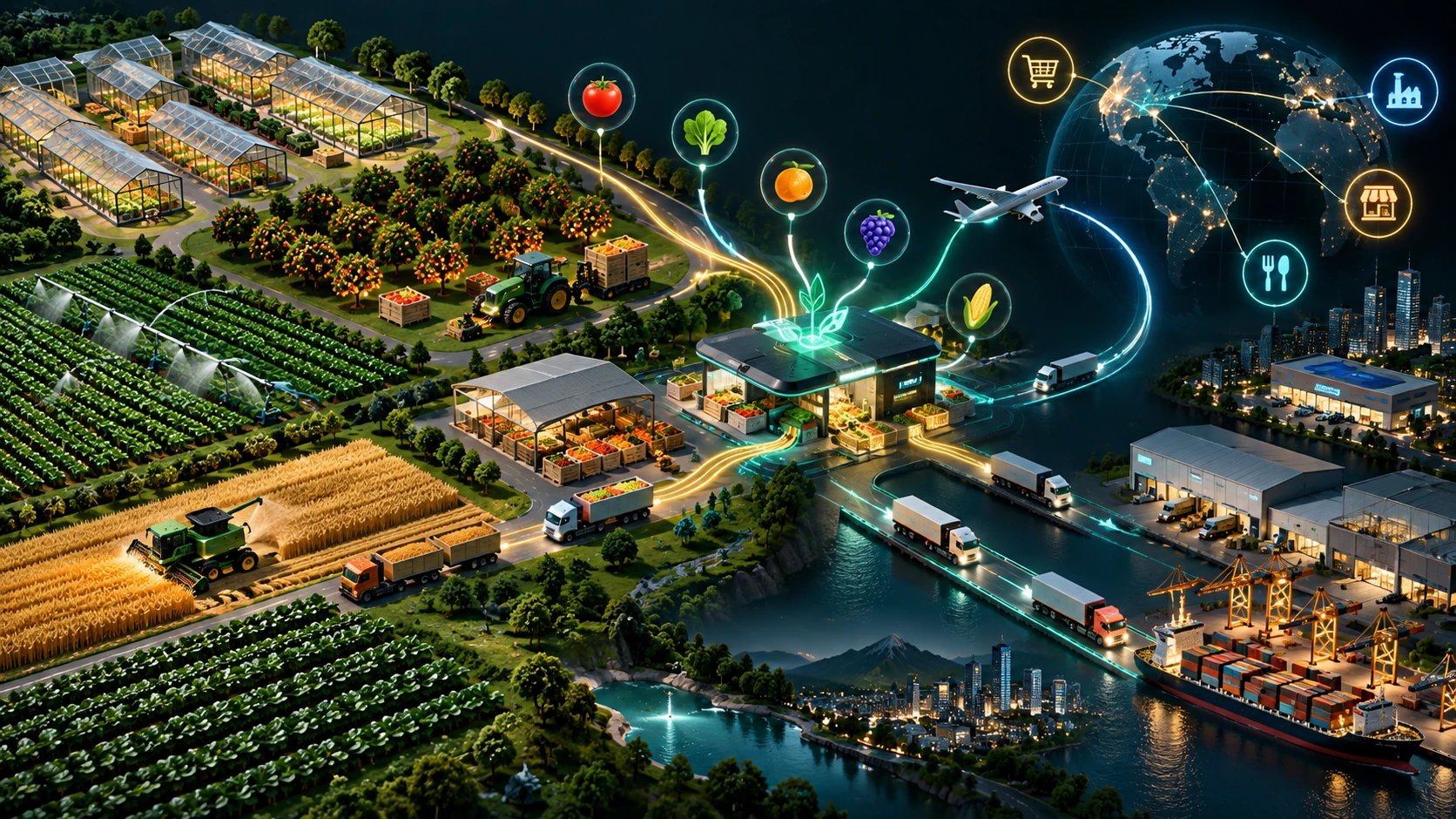 AgroNivex çok ülkeli taze ürün ticaret ağı